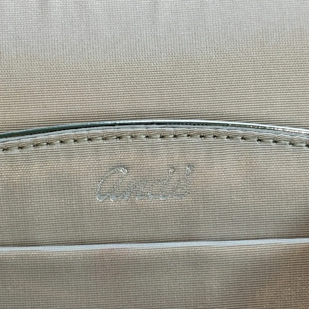 Vintage Ande Silver Metallic Clutch Glamour‎ Evening Bag